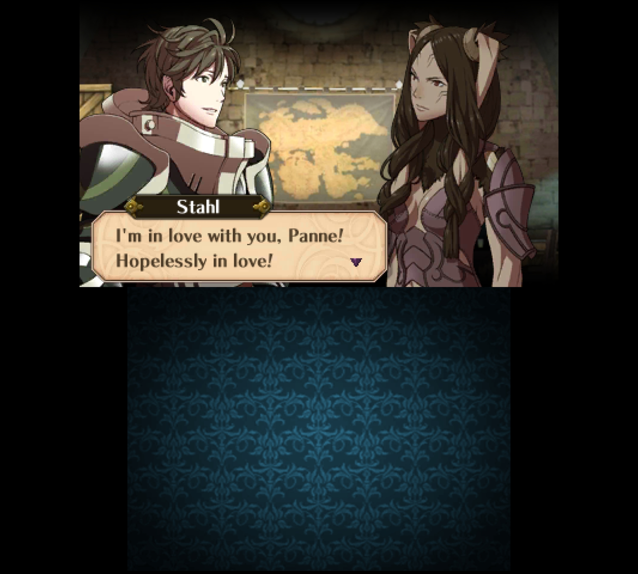 S Rank Support Conversation between Stahl and Panne from Fire Emblem Awakening