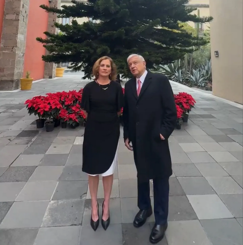 AMLO desea feliz Navidad a México: “Esta noche no es para la guerra, es para la paz”