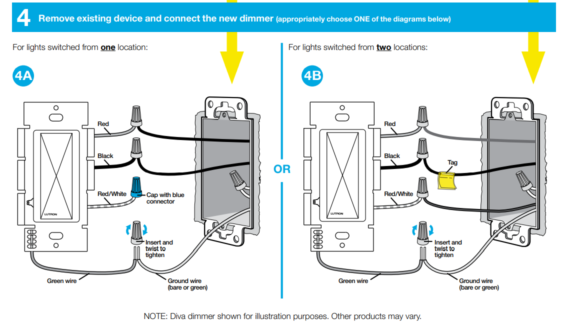 3 Way Dimmer Switch Diagram Lutron Wiring Diagram And Schematics