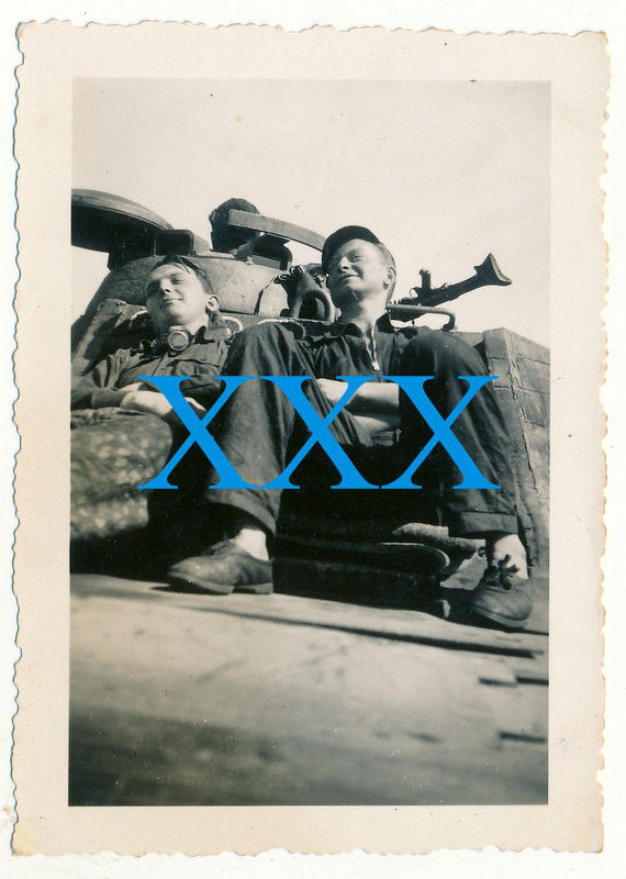 Foto 2 Wk Z.B.V D-R Rarität -Panzer Sondereinheit