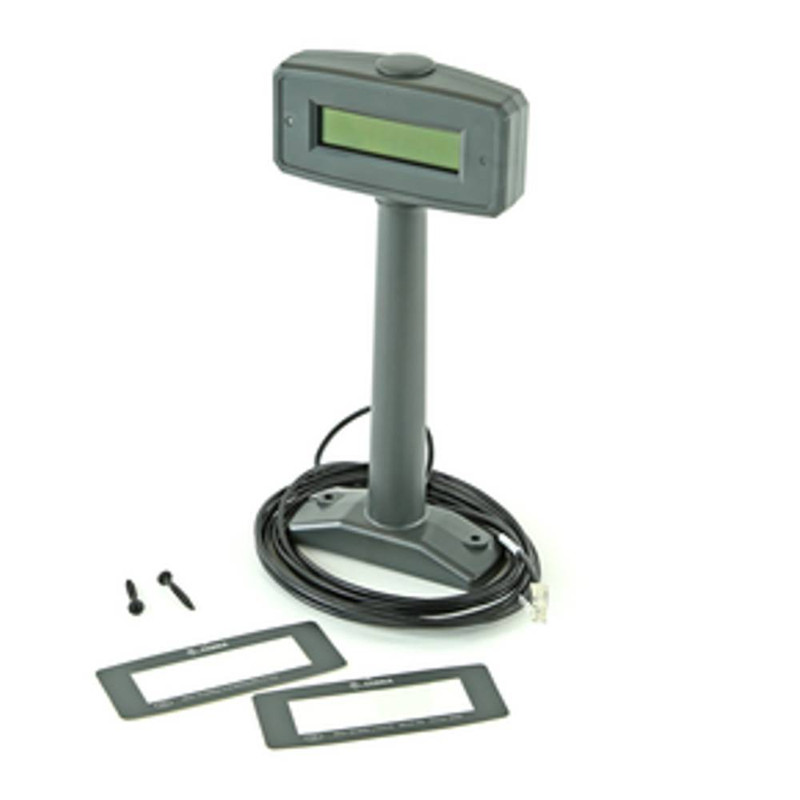 10926 ZEBRA ACCESORIO TORRETA MP6000: POLE DISPLAY, SINGLE INTERVAL, WORLDWIDE. MX201-SI00WW