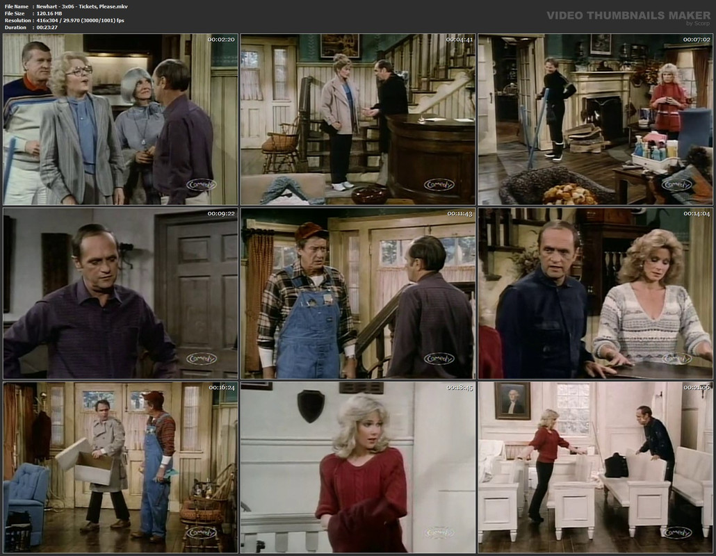 Newhart - 3x06 - Tickets, Please.mkv