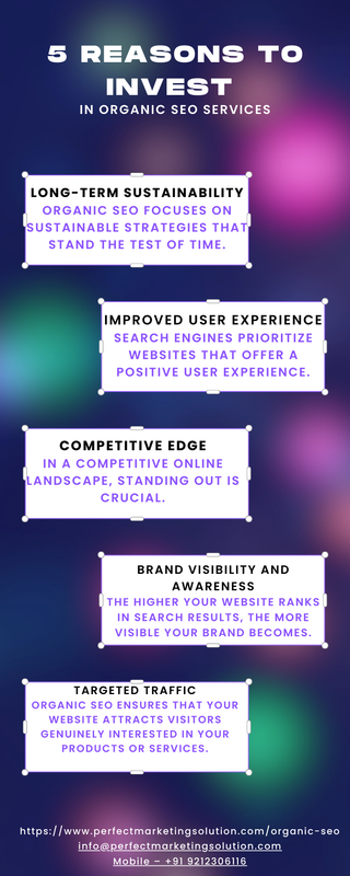 Long-Term Sustainability Organic SEO focuses on sustainable strategies that stand the test of time.