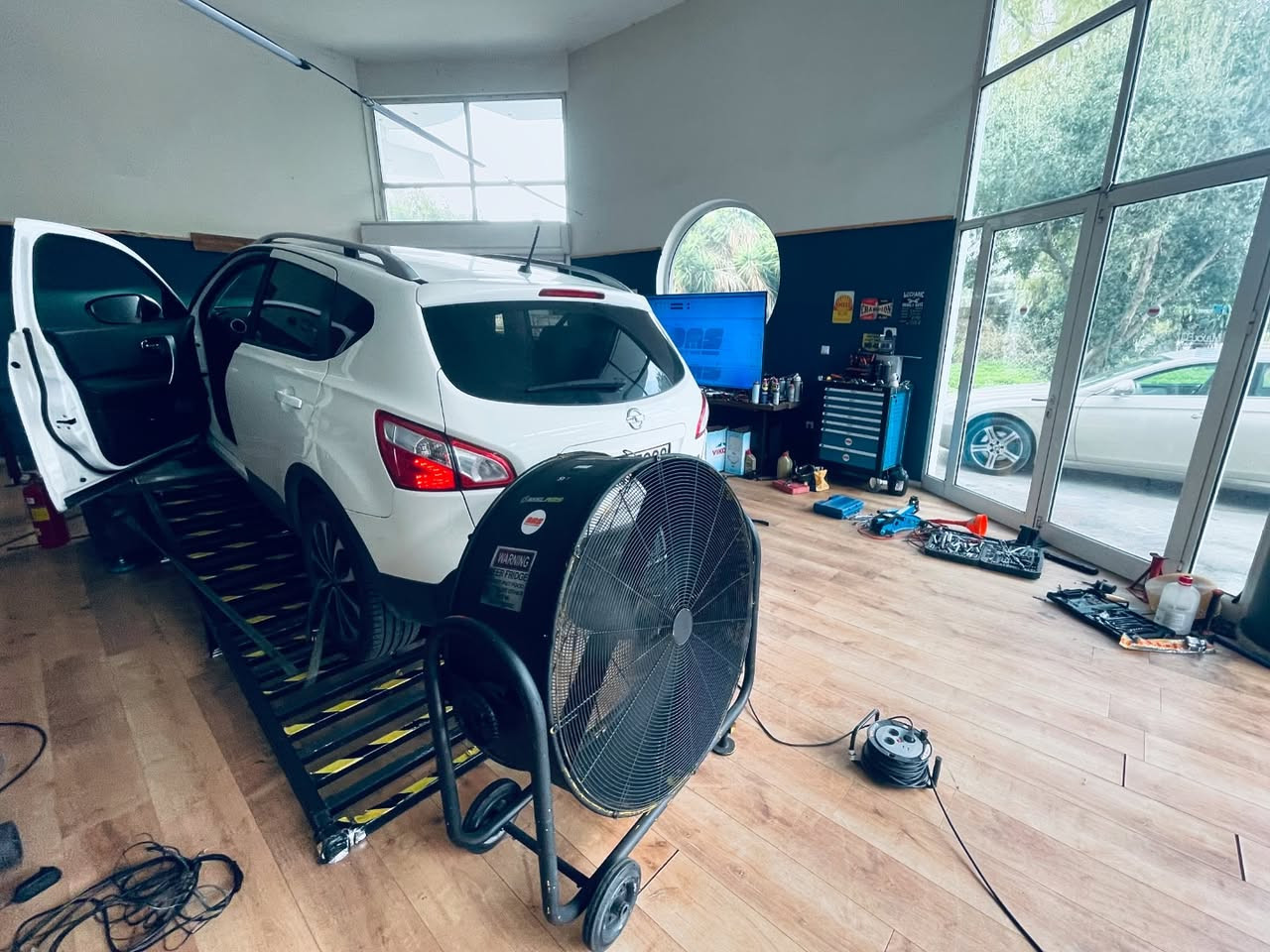 Nissan Qashqai 1.6 dCi dyno diagnostic at DMS Tuned