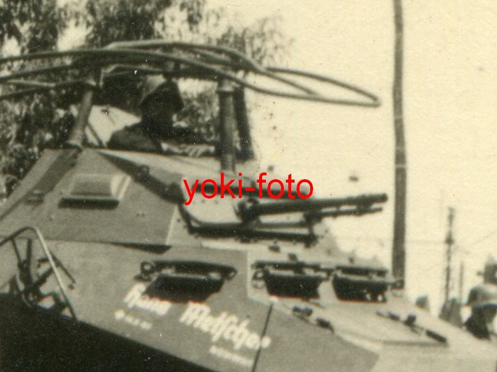 Foto, SdKfz. 232 Schwerer Panzerspähwagen, Nachl