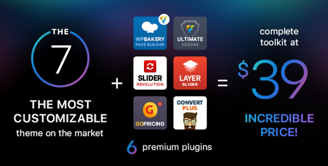 The7 – Multi-Purpose Website Building Toolkit WordPress