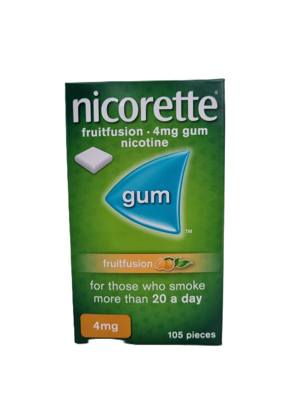 Nicorette Fruitfusion 4Mg 105S 