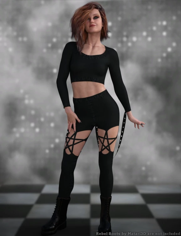 dForce Gothic Hollow for Genesis 9 and Genesis 8 Female