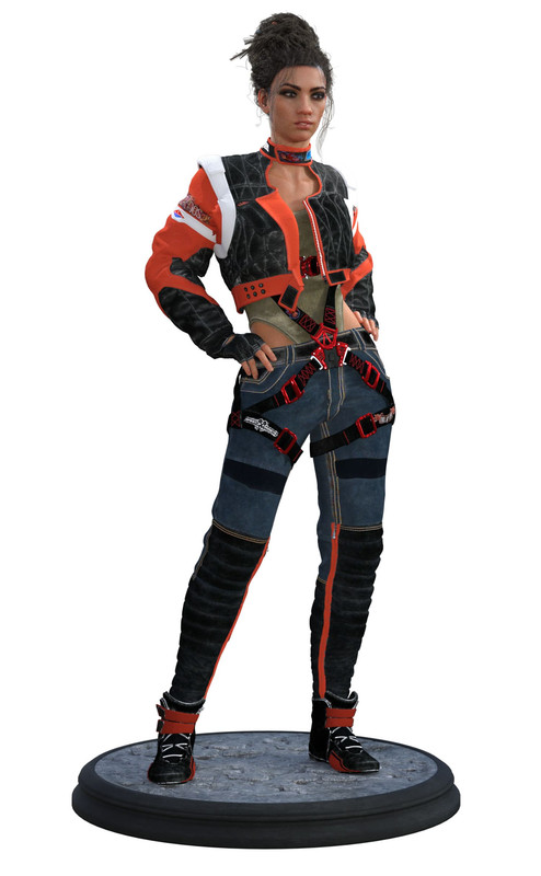 Cyberpunk 2077 Panam Palmer in Daz G8F Cyberpunk 2077 Panam Palmer in Daz G8F