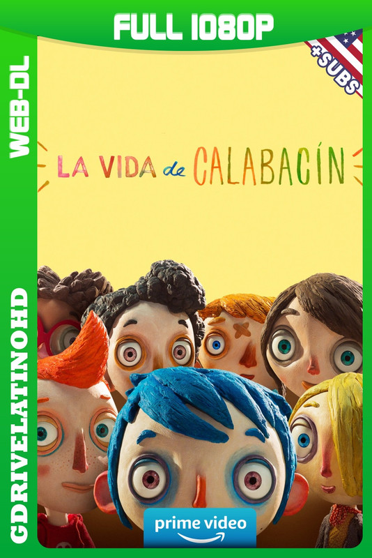La vida de Calabacín (2016) WEB-DL 1080p Frances Subtitulado