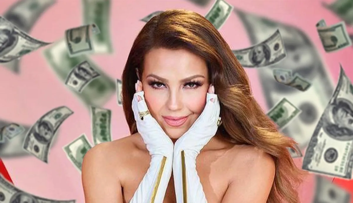 ¿A cuánto asciende la fortuna de la cantante mexicana Thalía?