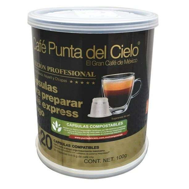 Chedraui: Café punta del cielo 20 Cápsulas para sistema nespresso | Edomex 
