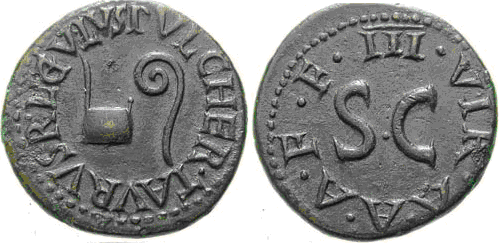 Glosario de monedas romanas. ABREVIATURAS LETRA "I". 2