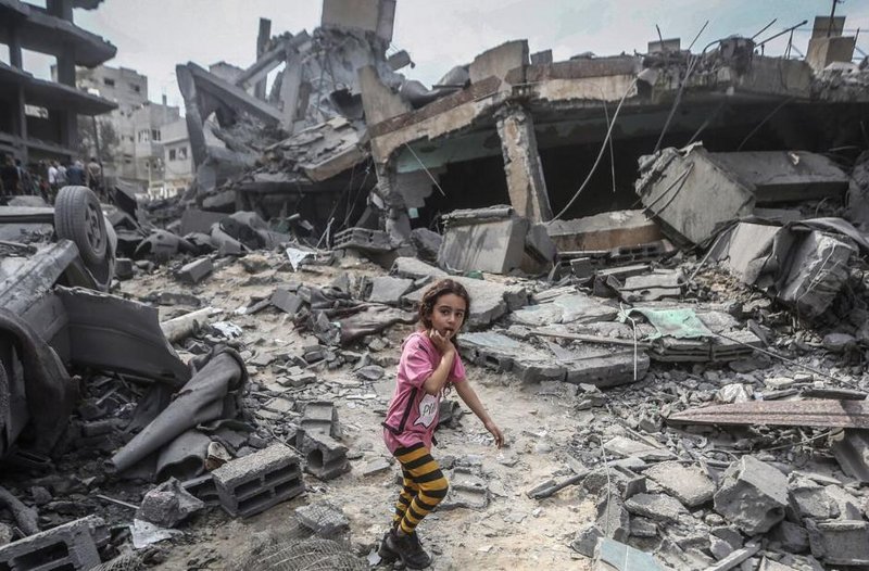 Niños en Gaza