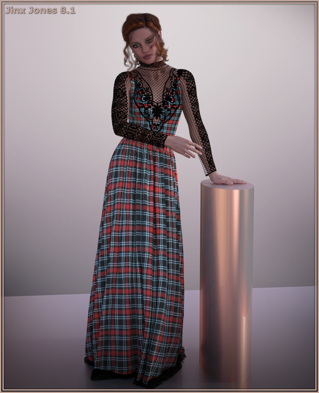 dForce Avonlea Gown for G8F & G8.1F dForce Avonlea Gown for G8F & G8.1F