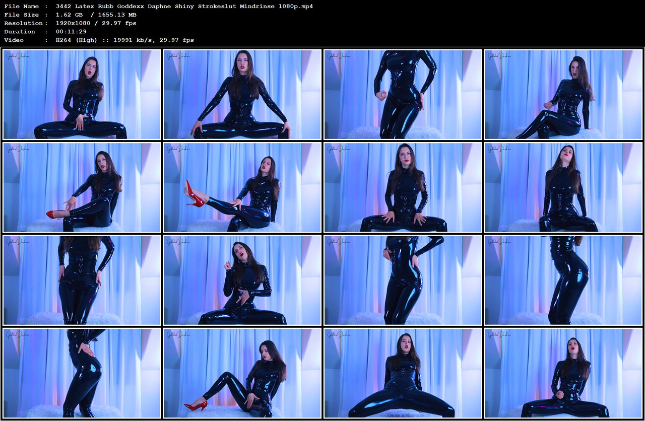 3442 Latex Rubb Goddexx Daphne Shiny Strokeslut Mindrinse 1080p mp4