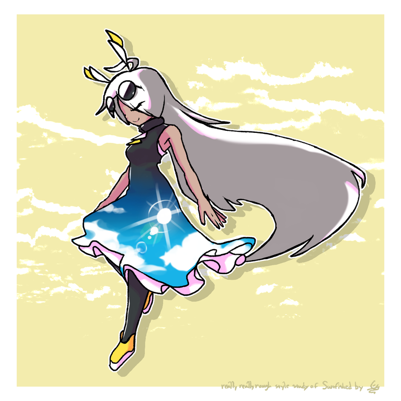 Style study of artist Sunfished