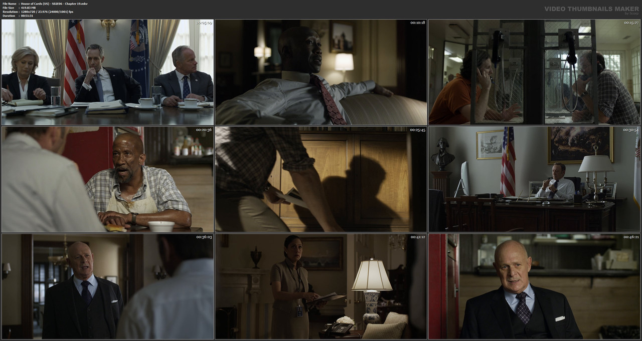 House of Cards (US) - S02E06 - Chapter 19.mkv