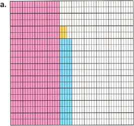 Decimal model 1 showing a shaded grid | Math Egypt - Mr. Ayman Hassan