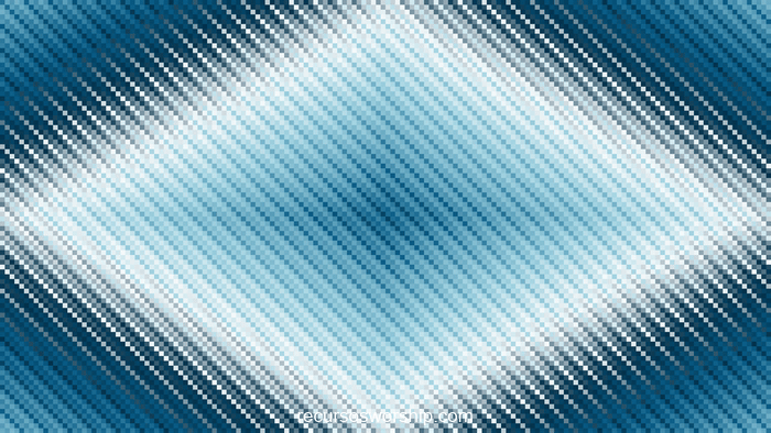 loop vj píxeles teal celeste rombos