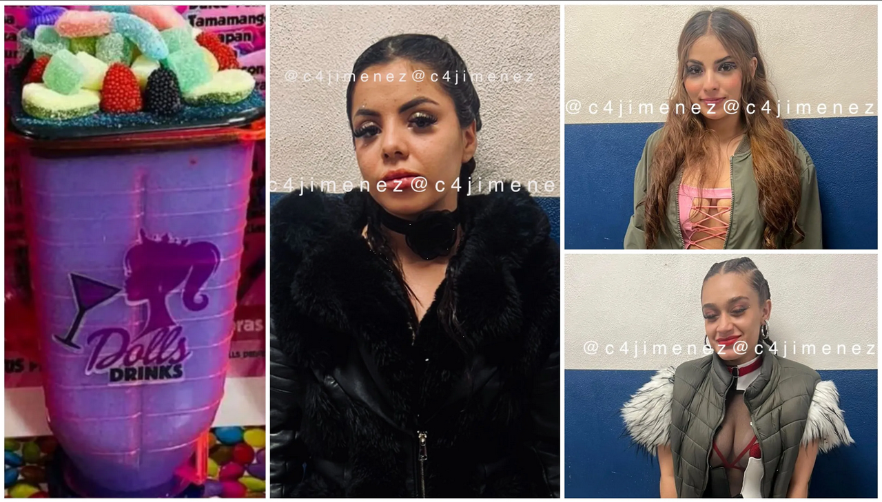 Detienen a 'Barbie de Tepito', dueña de las licuachelas 'Dolls Drinks'