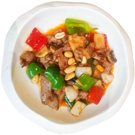 109 Ternera estilo gong bao