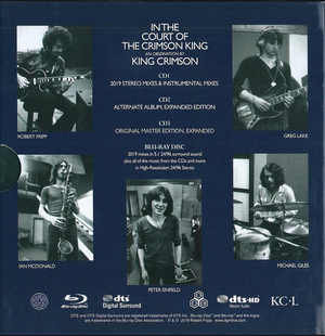 King Crimson The Complete 1969 (2020) 4 Audio BluRay AVC LPCM ENG