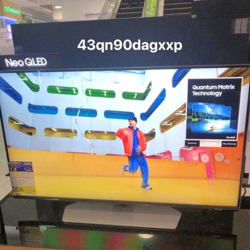 Samsung Smart Gaming TV 43″ Neo QLED 4K 43QN90D – Processador com AI, Upscaling 4K, Mini LED, Painel até 144hz