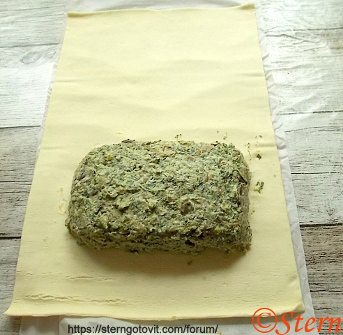 Лосось «Веллингтон»