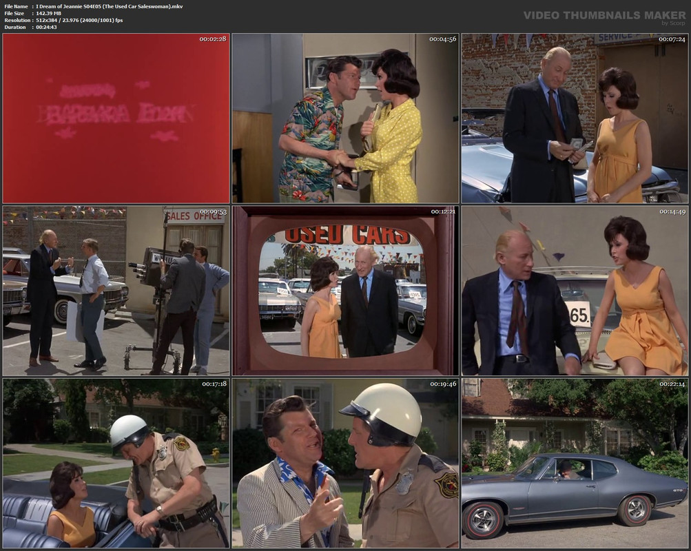 I Dream of Jeannie S04E05 (The Used Car Saleswoman).mkv
