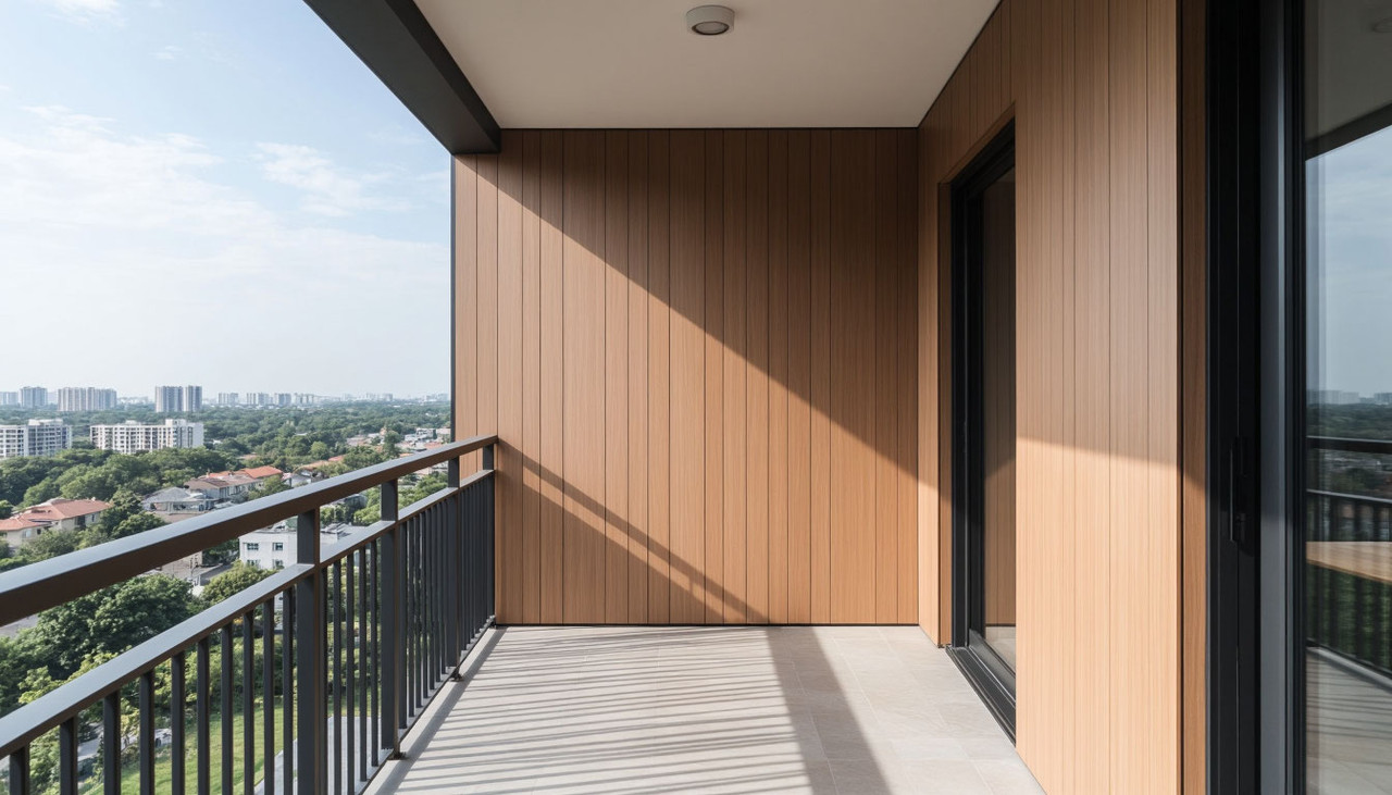 Обшивка лоджий и балконов сайдингом