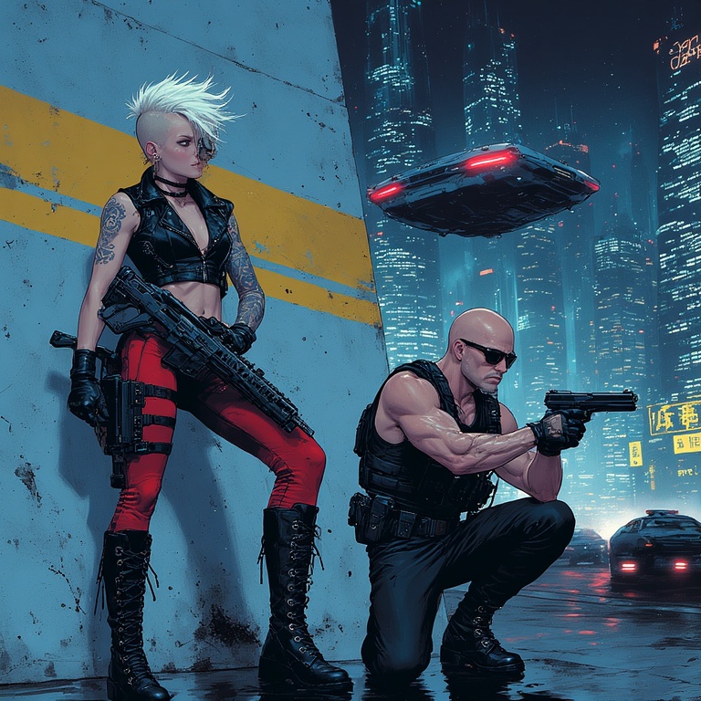Two-futuristic-armed-individua-(1)