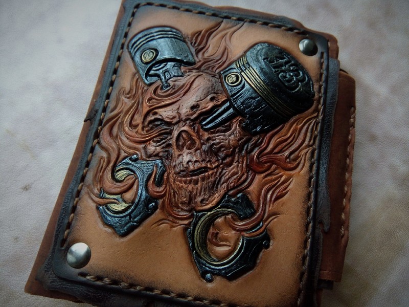 кошелек череп поршень1