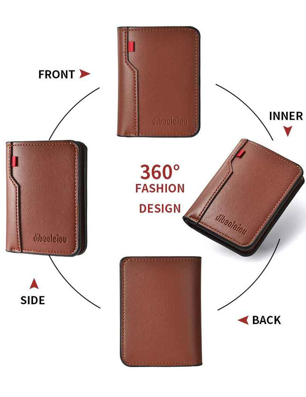 PU Leather Wallet Front