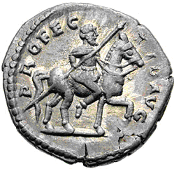 Glosario de monedas romanas. JINETE. 8