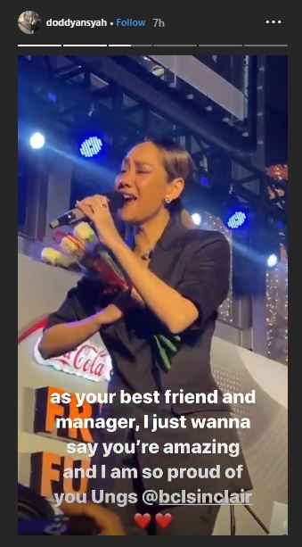 BCL menangis saat bawakan lagu Karena Ku Cinta Kau