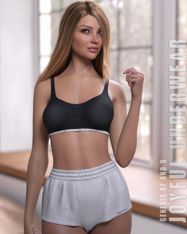 dForce Joyful Underwear Genesis 8-8.1F and G9