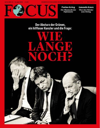 Cover: Focus Nachrichtenmagazin No 25 vom 14  Juni 2024