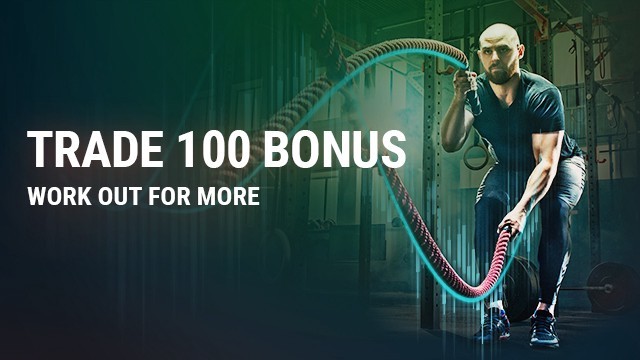 ارفع من كفاءتك مع 100 Bonus Trade ! 100Bonus