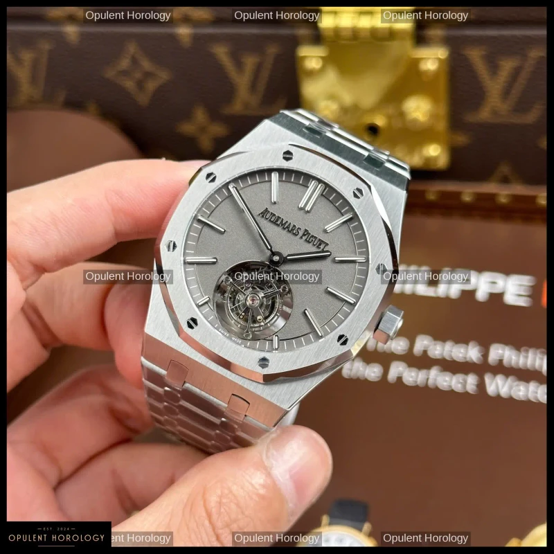 Audemars Piguet Royal Oak Flying Tourbillon 26530 Gray Dial 41mm
