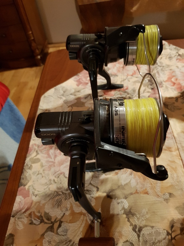 Vand 4 mulinete Daiwa Infinity 3 buc XBR 5000 si 1 buc XBR 5500 -  Crapmania.ro