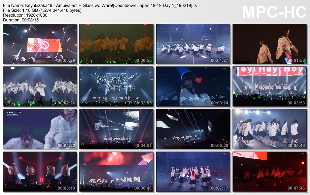 Keyakizaka46 - Ambivalent   Glass wo Ware![Countdown Japan 18-19