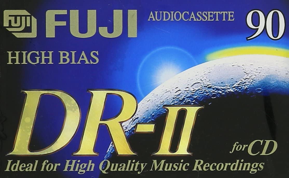 2 X Cassette Audio FUJI DR II 90 SONY CDit II 60 Tape Blank Position