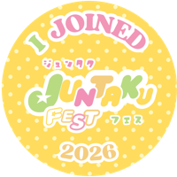 Circular badge with the words 'I Joined Juntaku Fest 2026