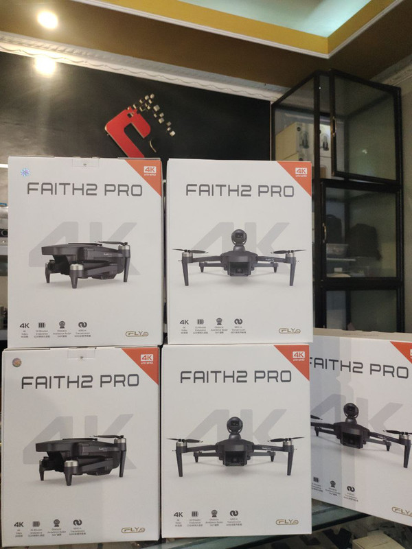 jual C-Fly Faith 2 Pro GPS 6KM WiFi FPV Drone with 3-Axis Gimbal 4K HD Cam