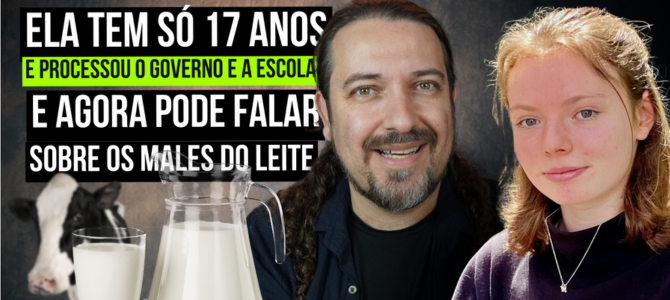 Estudante de 17 anos processa governo e escola e ganha direito de falar a verdade sobre a indústria do leite