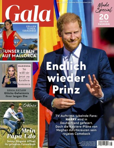 Cover: Gala Magazin No 38 vom 14  September 2023
