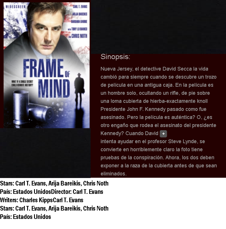 Frame Of Mind [2009] latino