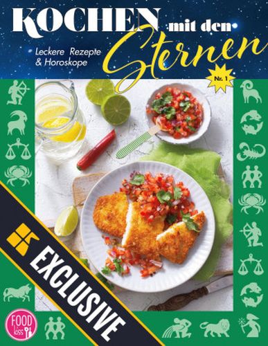 Cover: Foodkiss Kochen mit den Sternen Magazin Januar No 01 2024