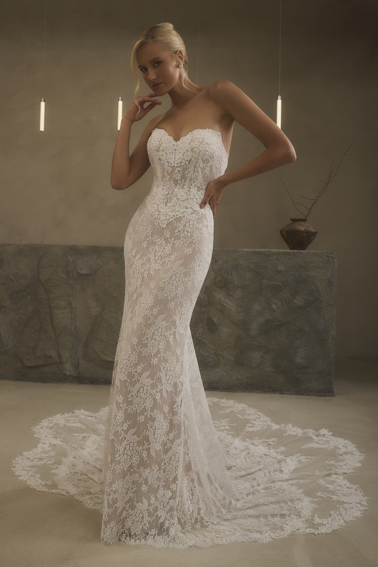 Casablanca Bridal Darcy Style 2634 Front View